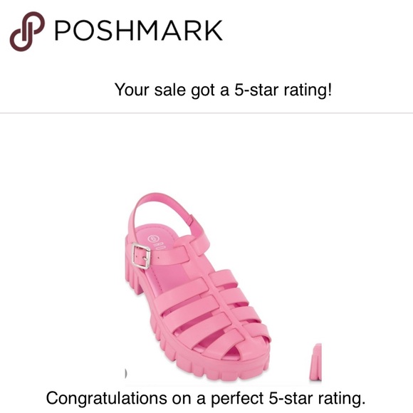 New Glam Pink Sandal - Picture 4 of 6